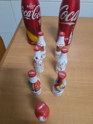 Lote Coca Cola Botellas Coleccionables