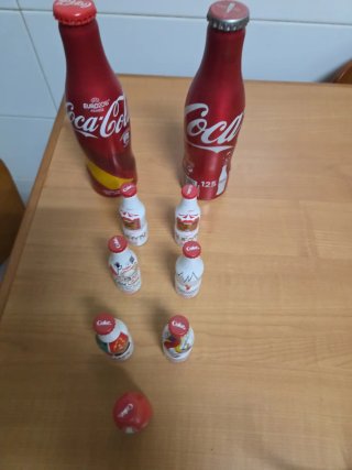 Lote Coca Cola Botellas Coleccionables