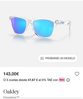 Gafas de sol Oakley Azules/Verdes