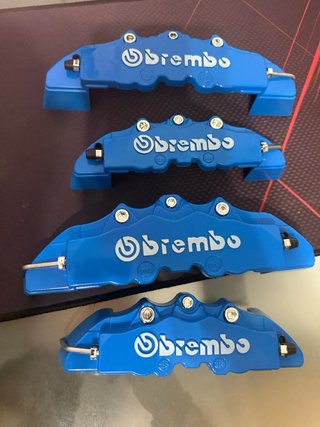 Cubre pinzas Brembo azul