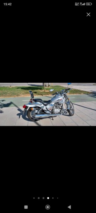 Moto Kymco Dark side Plata