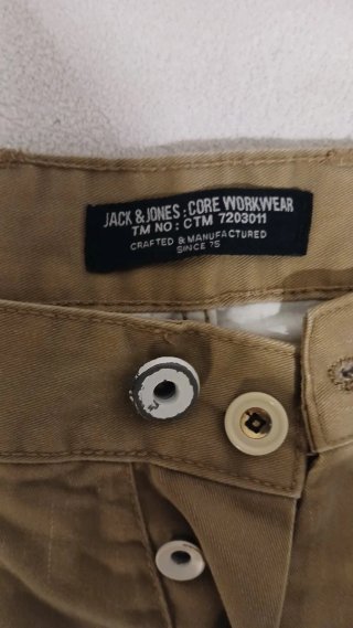 Pantalons Jack & Jones Marrons Talla 32