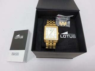 reloj pulsera caballero lotus 18984