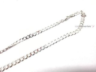 cadena plata 925mm 30cm