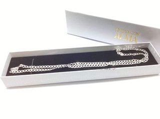 cadena plata 925mm 30cm