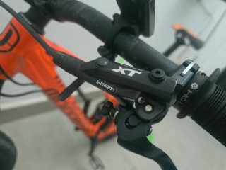Bicicleta Mondraker Naranja