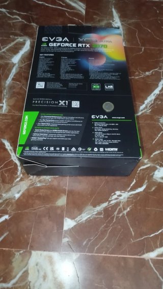 Caja para Nvidia RTX 3070 con insert plástico