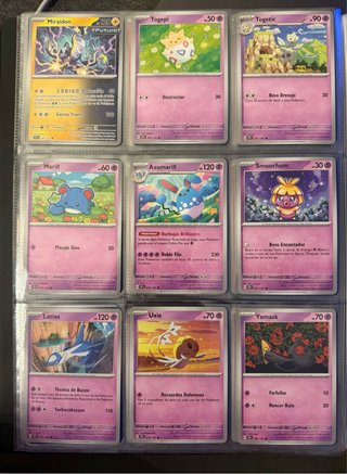 Cartas pokemon chispas fulgurantes