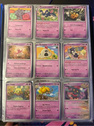 Cartas pokemon chispas fulgurantes