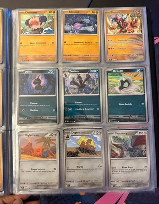 Cartas pokemon chispas fulgurantes