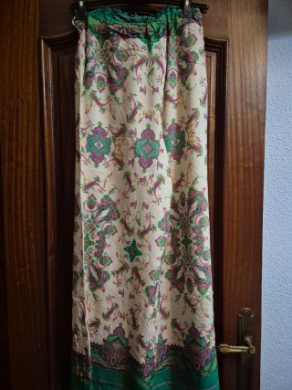 Pantalón suelto estampado mujer talla única