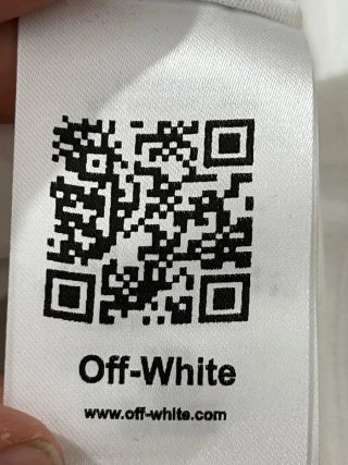 T-Shirt Off-White Branca Side XL