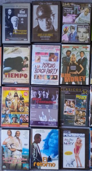 Lote películas Dvd variado en muy buen estado