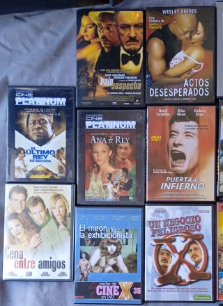 Lote películas Dvd variado en muy buen estado