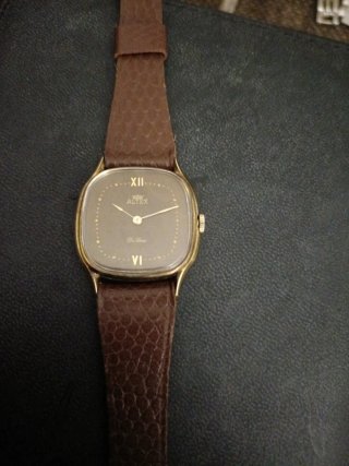 Reloj Altex Dorado y Marrón