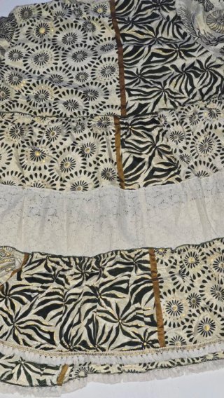 Vestito donna Siya beige/oro taglia unica