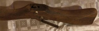 Réplica ballesta medieval ornamental madera