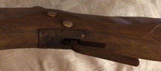 Réplica ballesta medieval ornamental madera