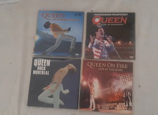 Queen Colección Completa CDs y DVD.