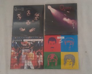 Queen Colección Completa CDs y DVD.