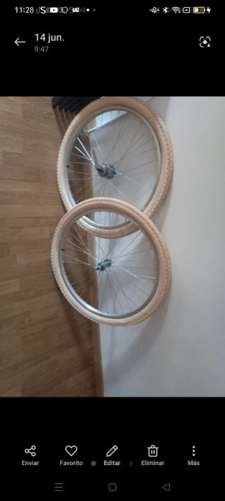 Ruedas de bicicleta 26 completas