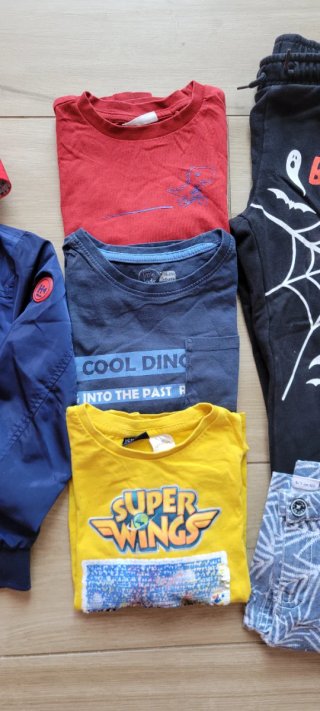 Lotto vestiti bambino 6 pezzi
