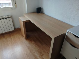 Escritorio IKEA MALM Madera Clara