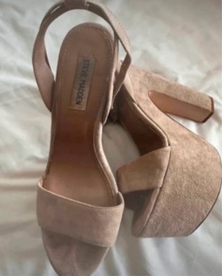 Plataformas Steve Madden Beige