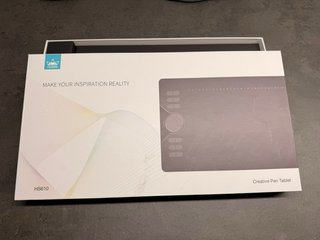 Tavoletta grafica Huion HS610 completa