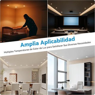 KEELED Downlight 6xLuz LED Techo Empotrable 6W