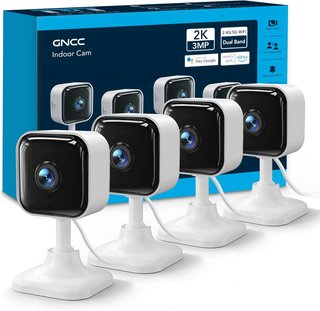 GNCC GC4-4 Pack 2K Cámaras WiFi 2.4G-5G Interior