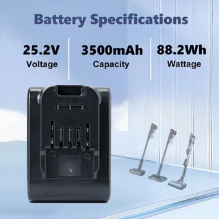 LOPLOX Batería 3500mAh 25.2V Philips Aqua Series