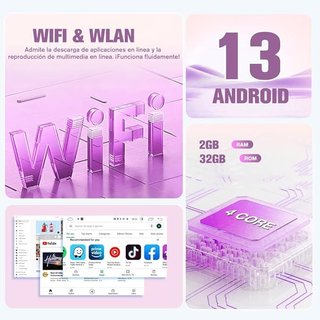 Hexinex Android 13 2+32GB AutoRadio 10.1'' Honda