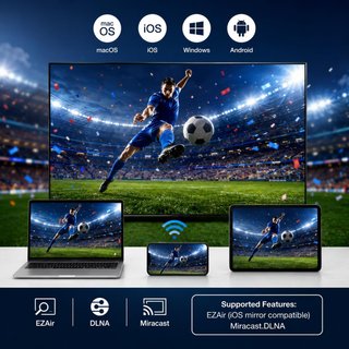 EZCAST Ultra U2 Adaptador 4K WiFi6 H265 HDMI