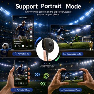 EZCAST Ultra U2 Adaptador 4K WiFi6 H265 HDMI