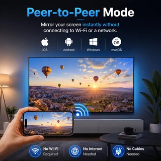 EZCAST Ultra U2 Adaptador 4K WiFi6 H265 HDMI