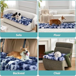 COZY KISS Funda sofá piel sintética para mascotas
