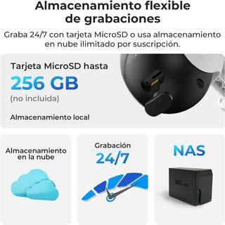 IMILAB EC6 PRO 4K Cámara 8MP 360° WiFi Doble Banda