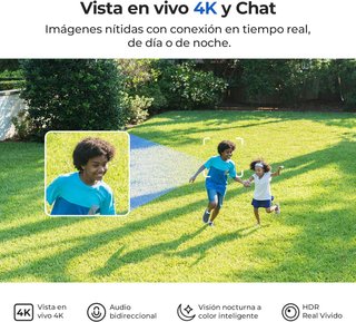 IMILAB EC6 PRO 4K Cámara 8MP 360° WiFi Doble Banda