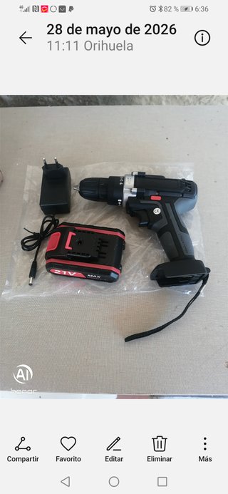 Taladro Eléctrico Inalámbrico