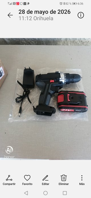 Taladro Eléctrico Inalámbrico