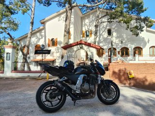 Kawasaki Z750 Naked Negra 2006