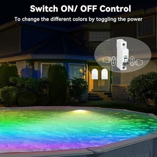 LyLmLe Foco Piscina LED 2'' 15W Multicolor RGB