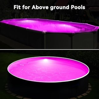 LyLmLe Foco Piscina LED 2'' 15W Multicolor RGB