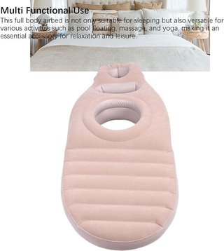 WOHPNLE Almohada Embarazada Agujero Vientre 165cm