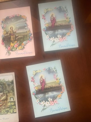 Cartoline vintage Pasqua