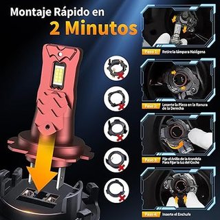 Onraying H7 LED 36000Lm 6500K IP68 Blanca Fría
