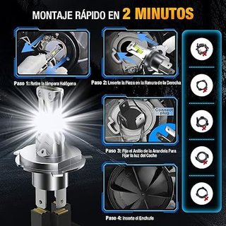Onraying H4 LED 36000Lm 6500K Blanca Fría IP68