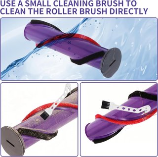 KENVOR Cepillo Suelos Duros Dyson V7‑V15 Torque
