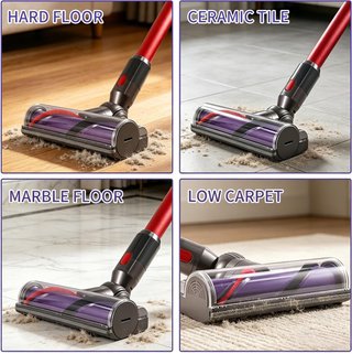 KENVOR Cepillo Suelos Duros Dyson V7‑V15 Torque